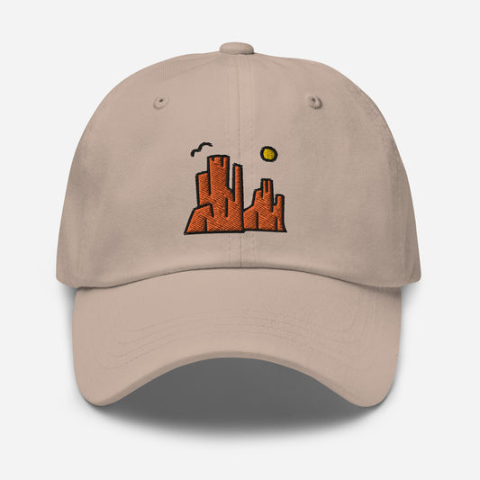 cap ballcap utah red rocks climb outside sun nature desert mountain landscape cap wear summer