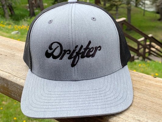 Drifter Trucker Cap / Hat w/Embroidery