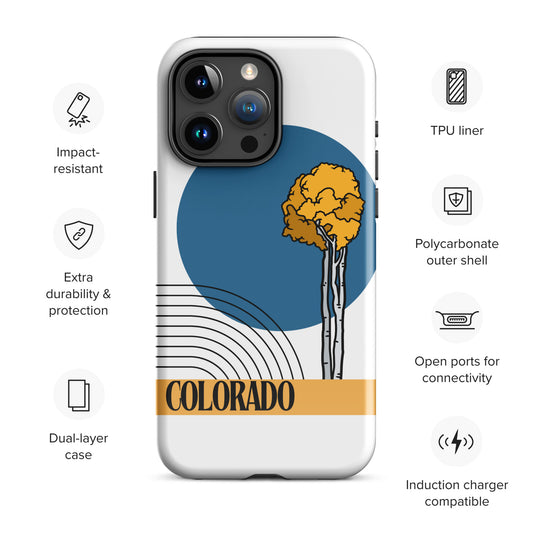Colorado Yellow Aspen Durable Case for iPhone® 15 Pro Max