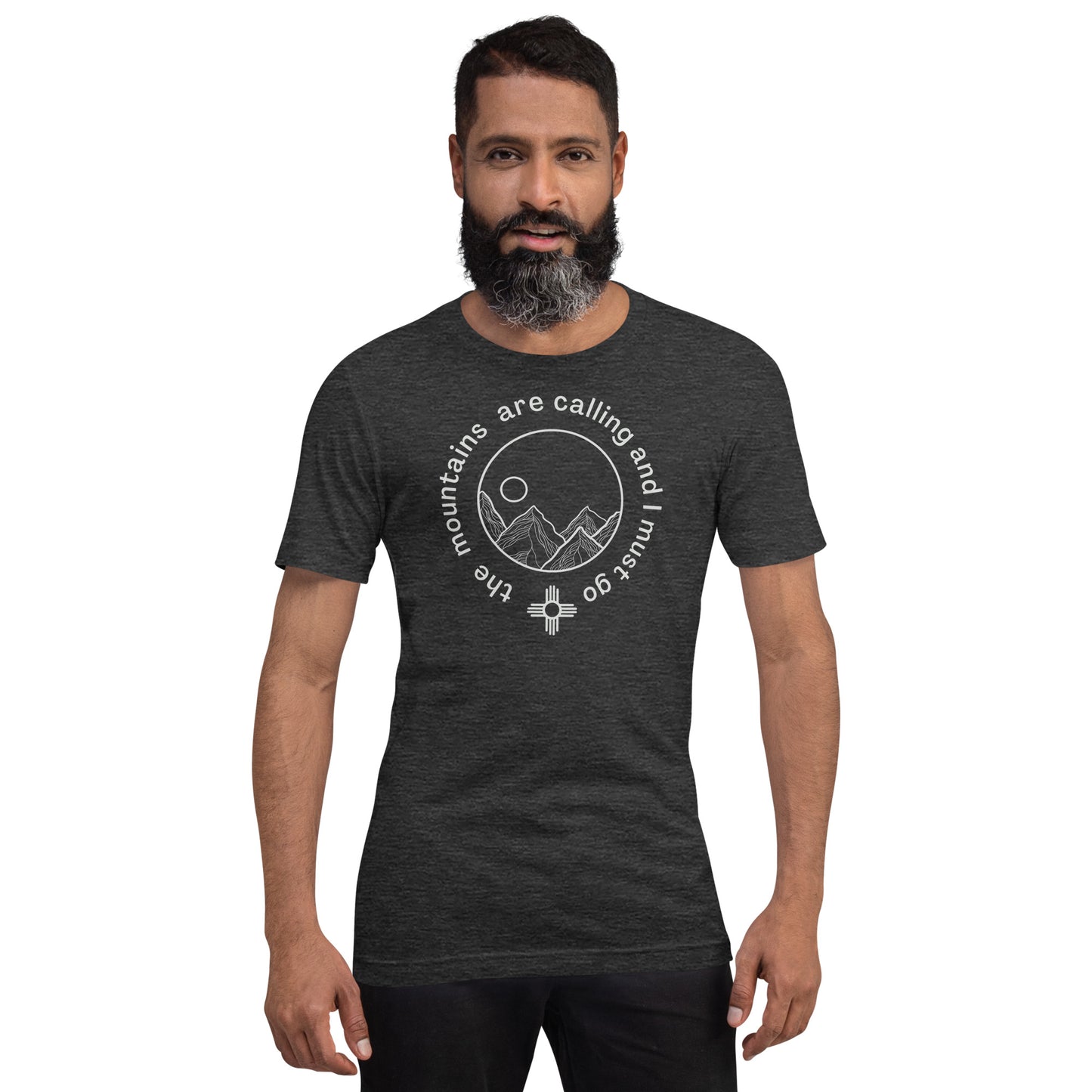 Mountains Are Calling Zia Sun Symbol New Mexico T-Shirt